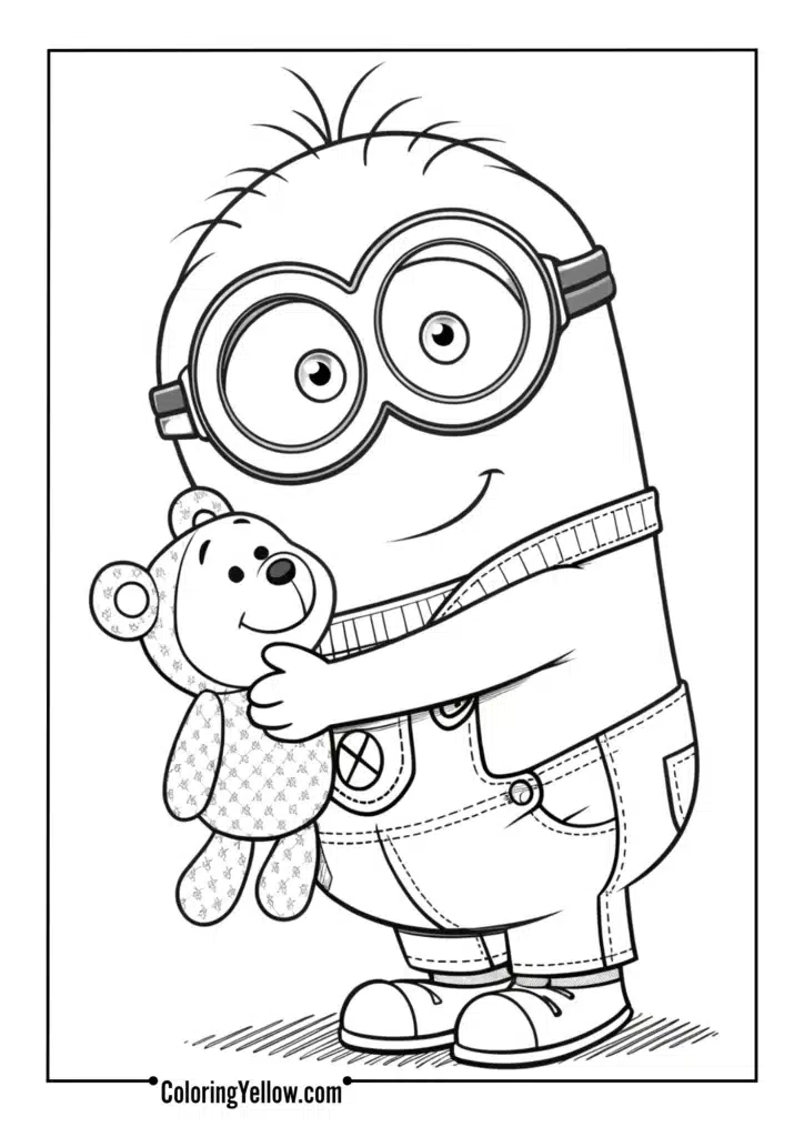 Bob with Teddy Bear