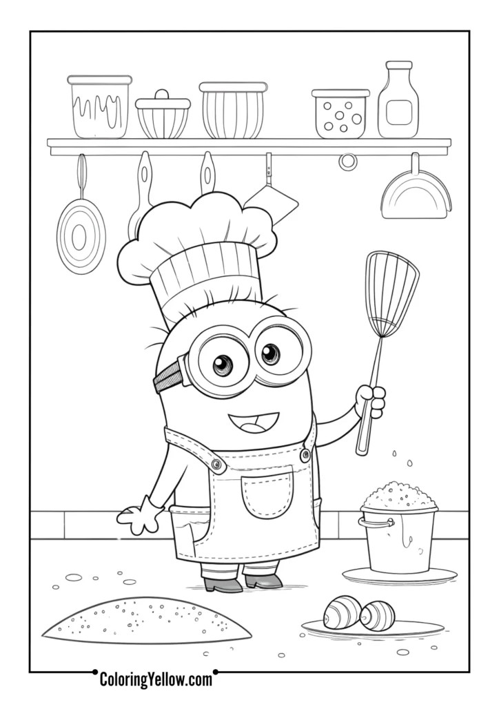 Chef Minion with Spatula
