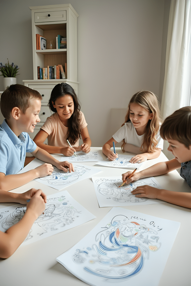 Free Printable Coloring Pages for Kids & Adults