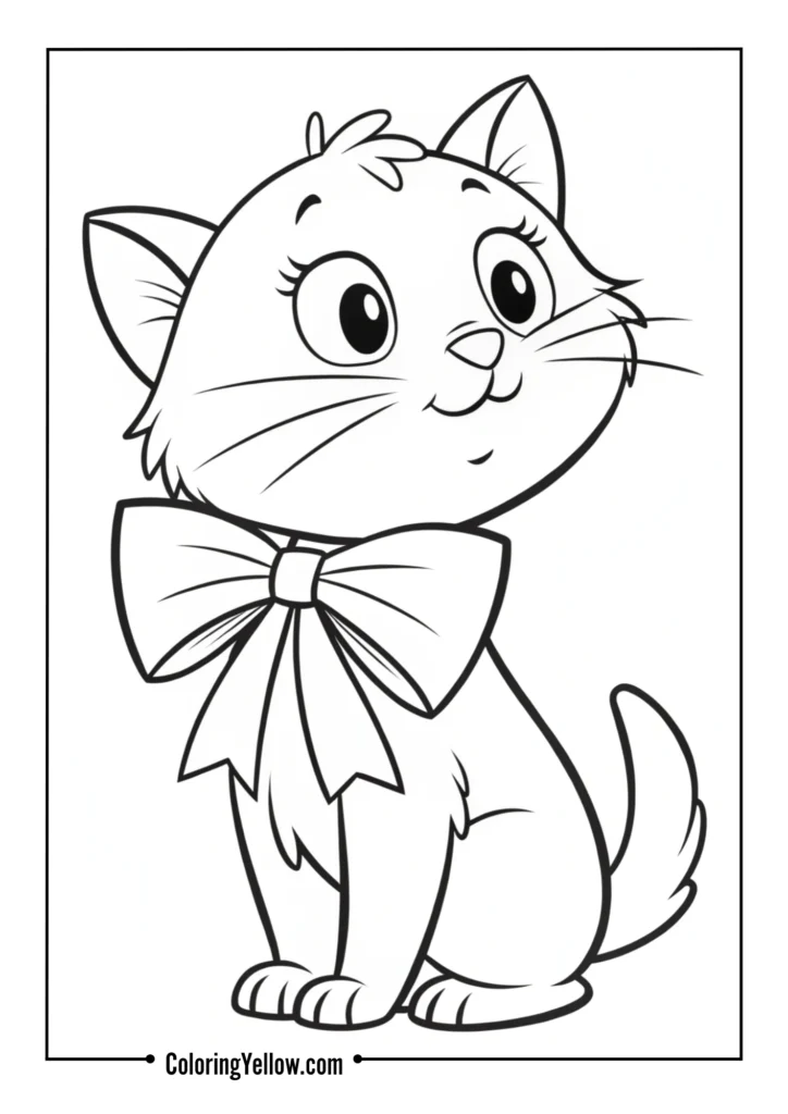 Kitty with Bow