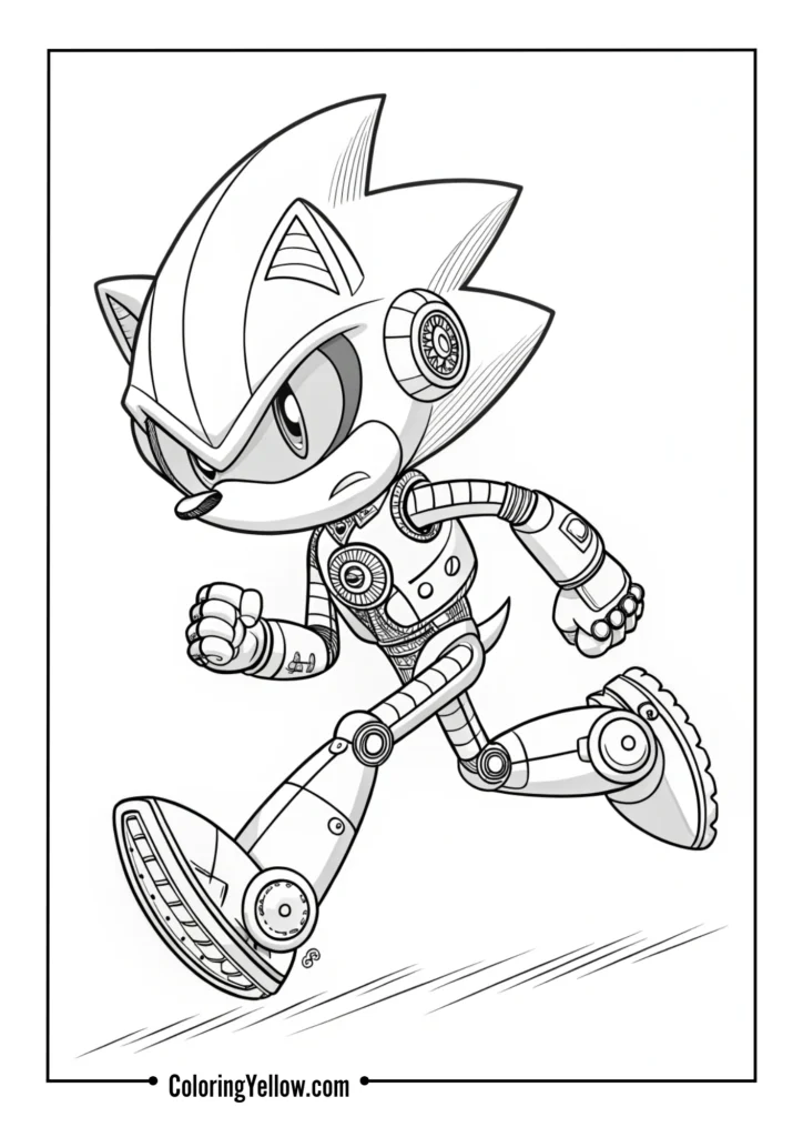 Metal Sonic Racing