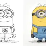 Minion Coloring Pages