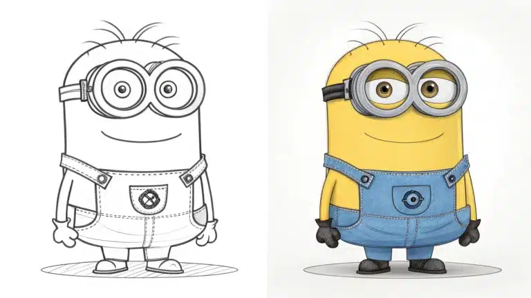 Minion Coloring Pages
