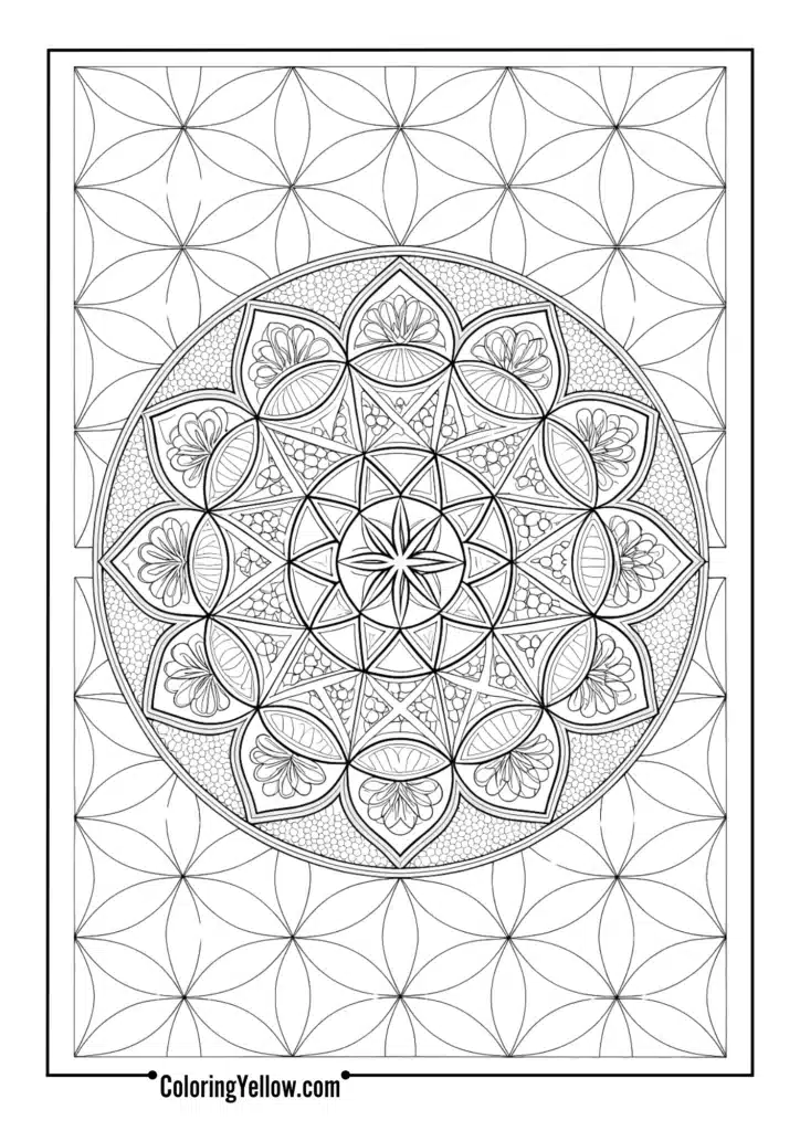 Polygon Flow Mandala