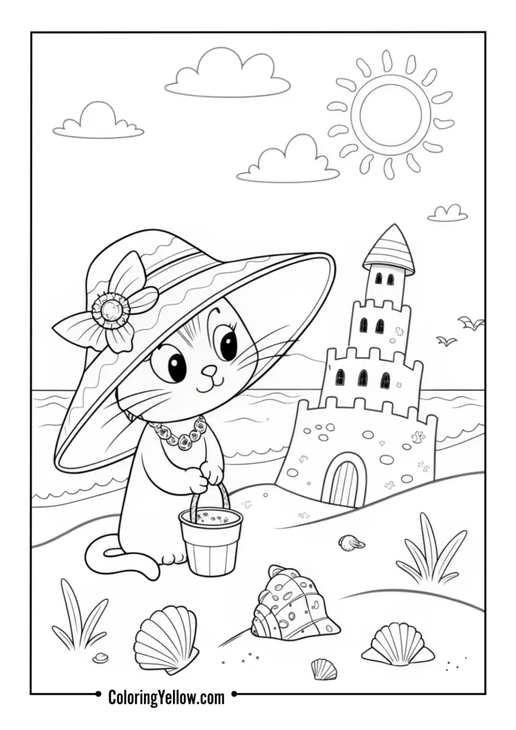 Summer Beach Cat