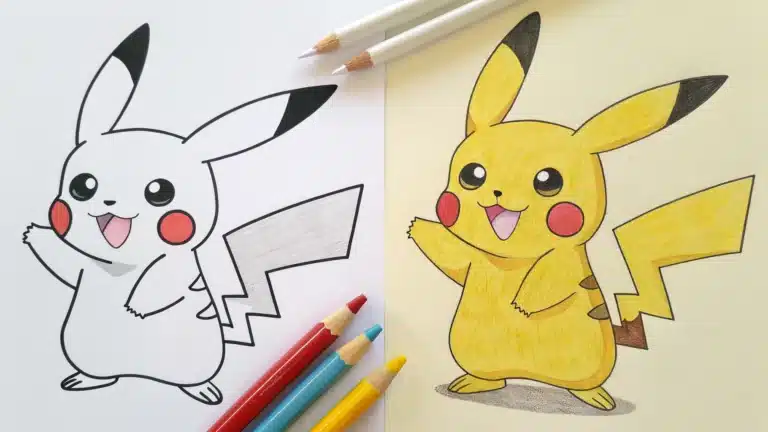 Pikachu Coloring Pages