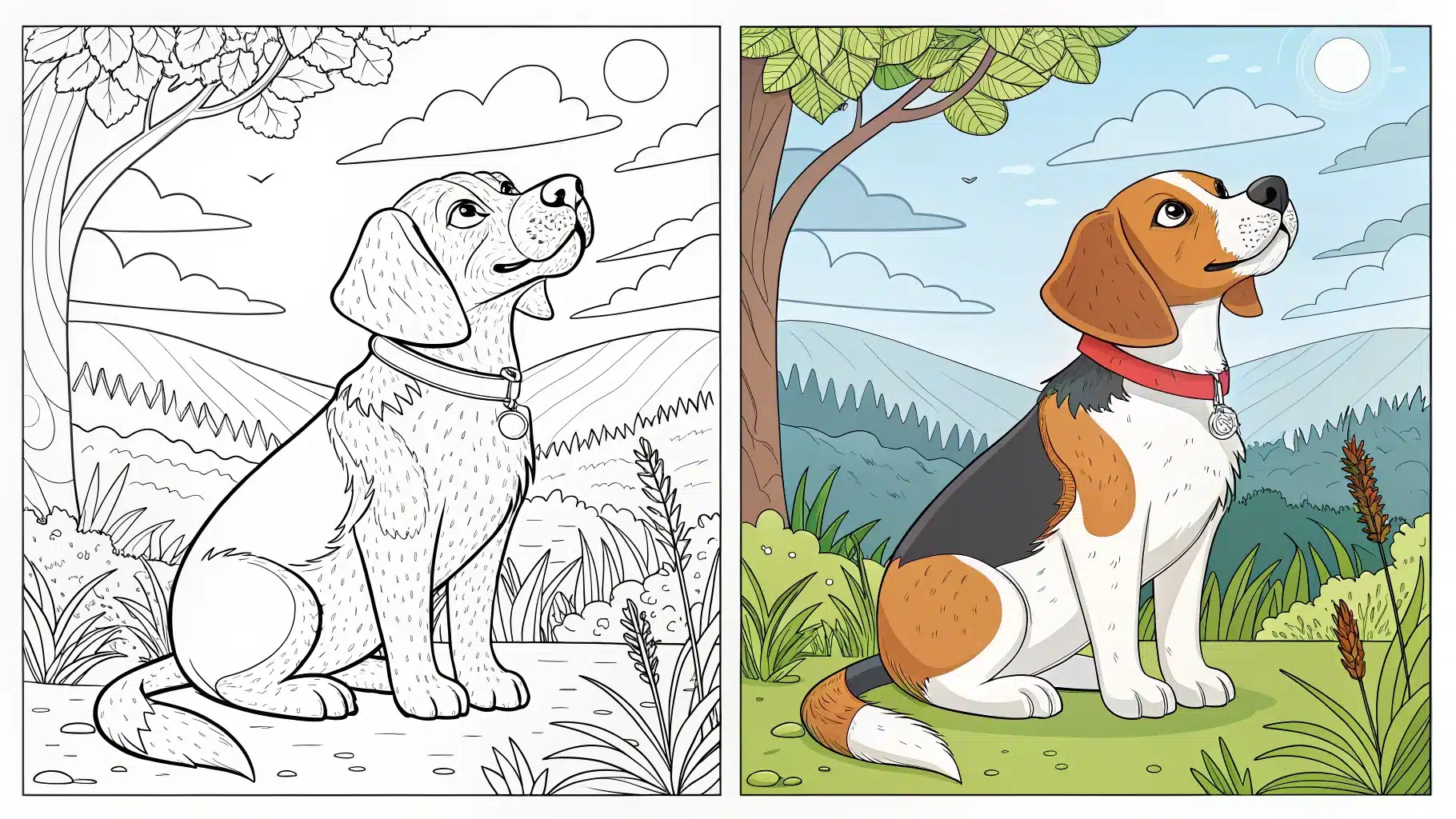 Dog Coloring Pages