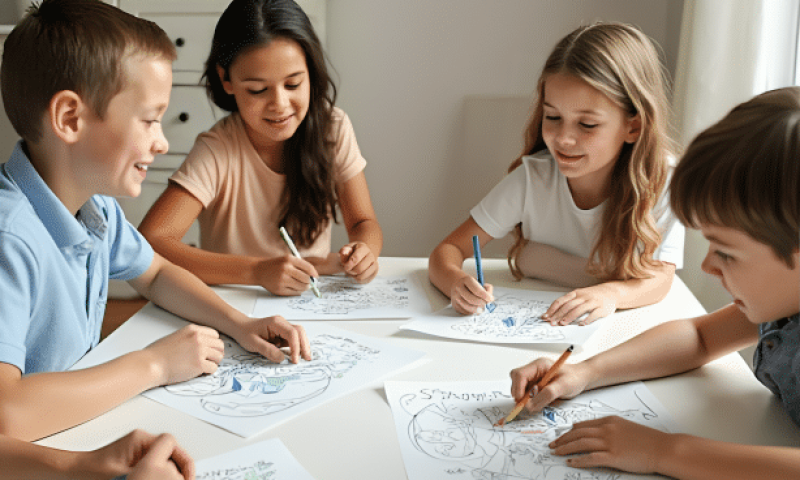 Free Printable Coloring Pages for Kids & Adults